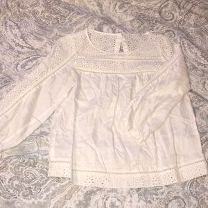 Eyelet Lace Blouse